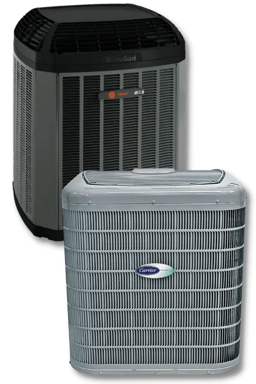 trane and carrier air conditioner