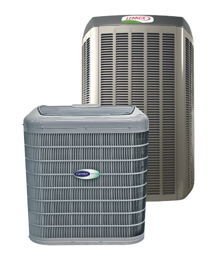 Lennox and Carrier New Air Conditioners